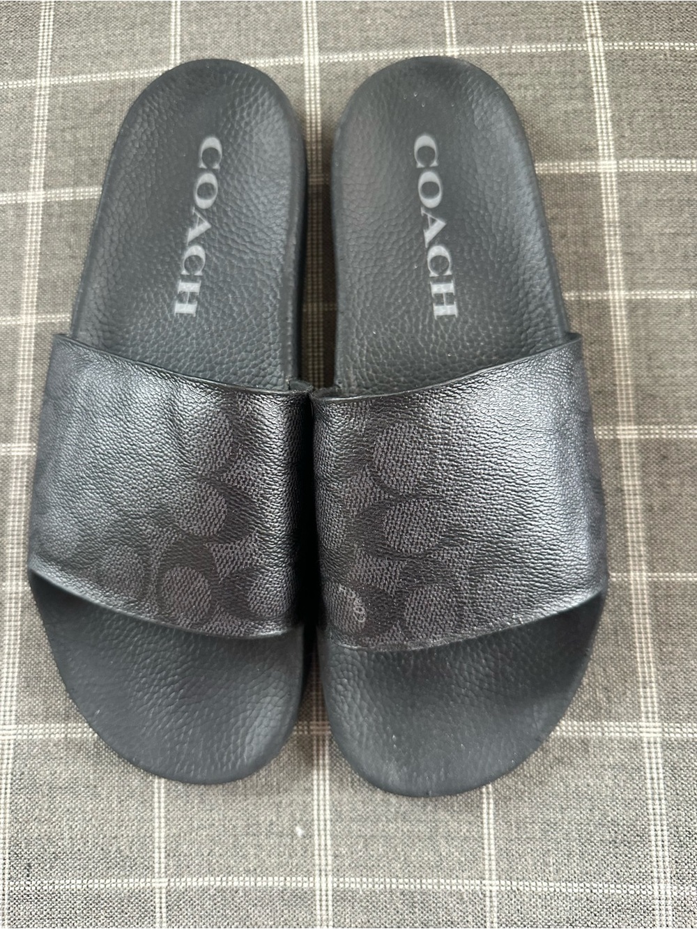 Coach Udele Sport Slides Women’s size 11 Black Shoes - Picture 15 of 16